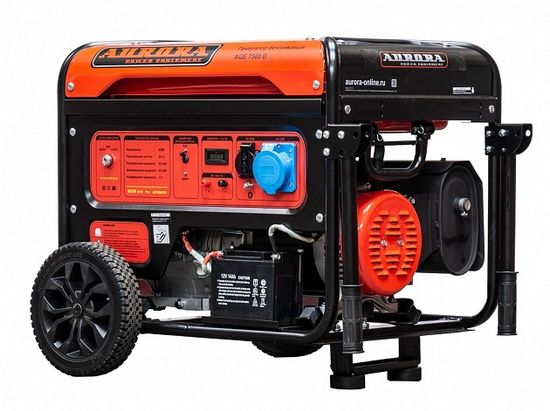 Бензиновый генератор Aurora AGE 7500 D