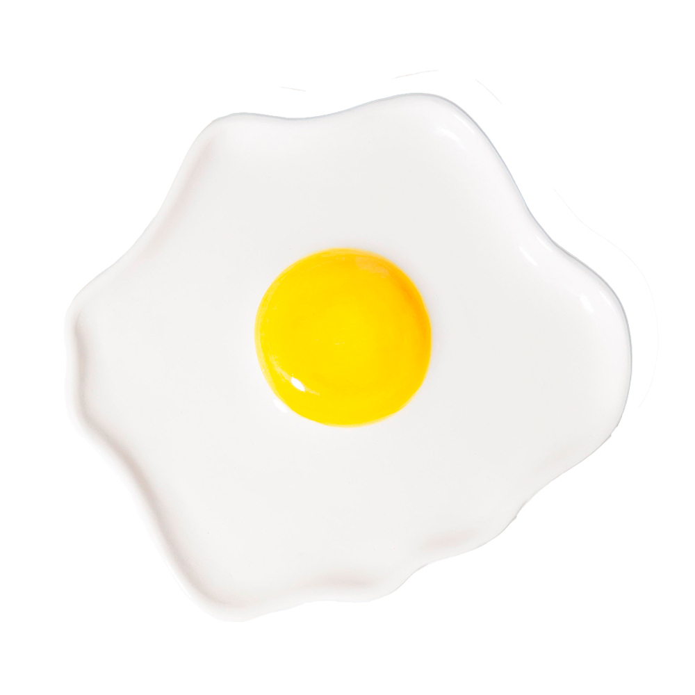 Поднос декоративный fast food, egg, 14,5x14 см