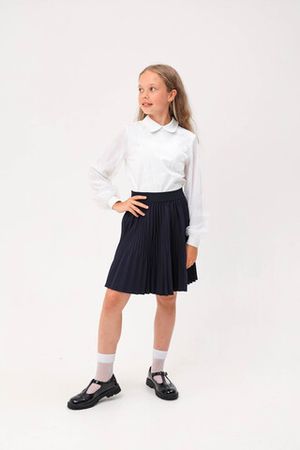 Блуза с длинным рукавом трикотажная для девочки DELORAS Z63292