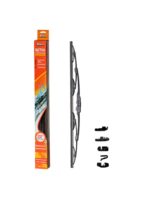Щетка стеклоочистителя каркасная Airline 22"/550мм