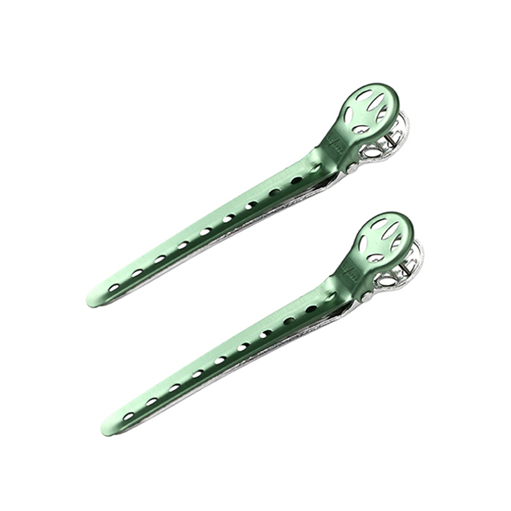 Y.S.Park Clip L pale green Зажимы для волос (2шт)