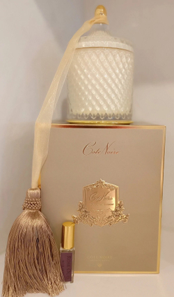 Свеча ароматическая Grand Cream Art Deco Свеча Cote Noire Кремовый
