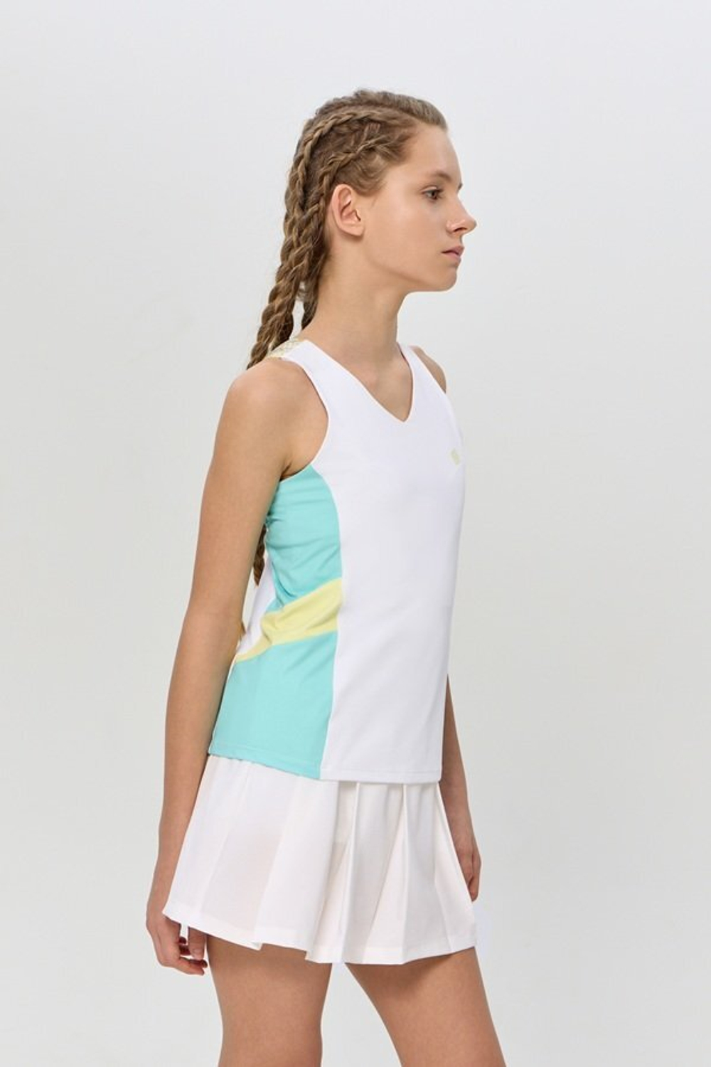 ОДЕЖДА ДЛЯ ТЕННИСА Девочки, Топ CHOUPETTE Спортивный .