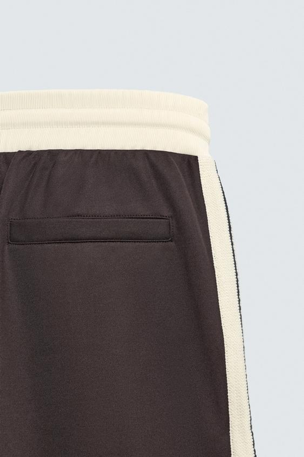 ZARA ДЖОГГЕРЫ WIDE FIT С ЛАМПАСАМИ, ТЕМНО-ГРАНАТОВЫЙ