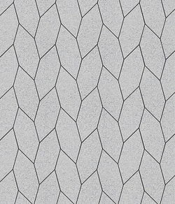 Тротуарная плитка ВЫБОР, форма Скошенный шестиугольник, h=60мм