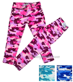 брюки -джинсы  стрейч Eleysa камуфляж 4694