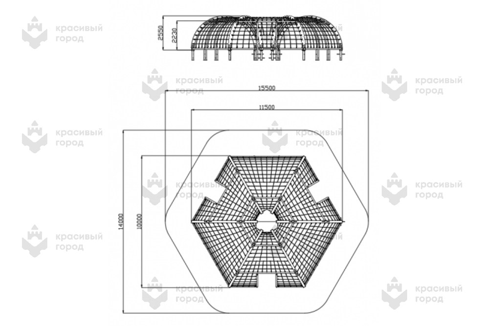 Канатный комплекс Фонтан