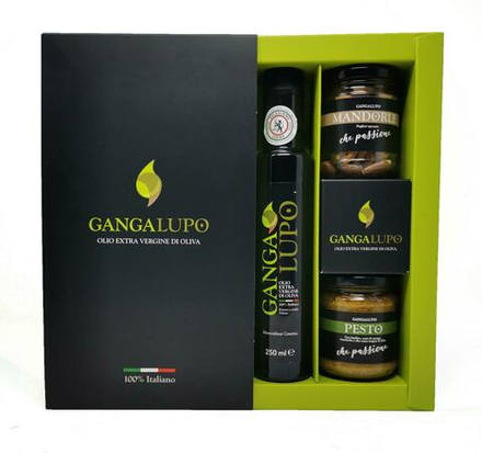 Подарочная коробка GangaLupo — масло, песто и миндаль