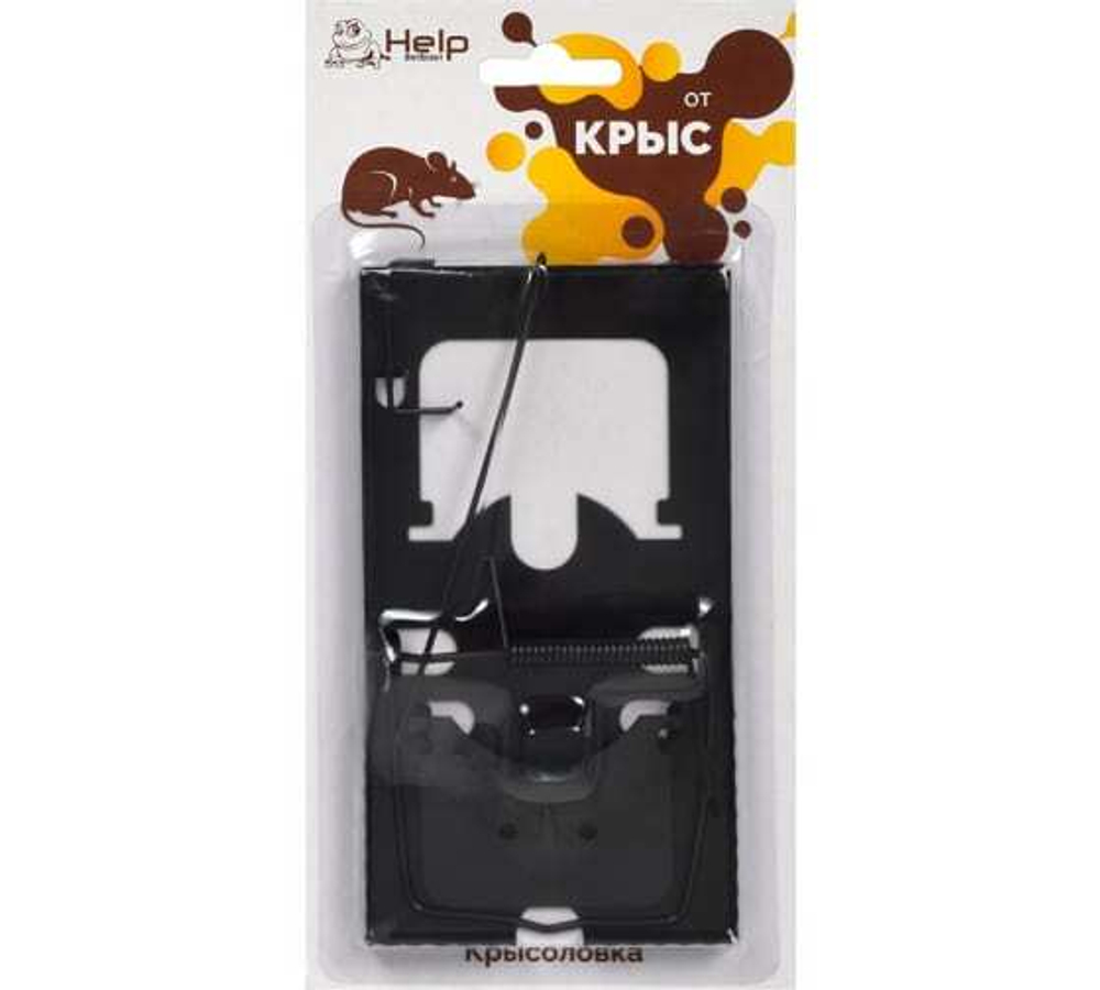 КРЫСОЛОВКА HELP МЕТАЛЛ 16Х9СМ 80268