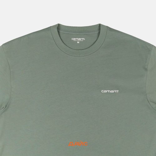 Футболка мужская Carhartt WIP Script Embroidery артикул:I030435_park - купить в магазине Дайс