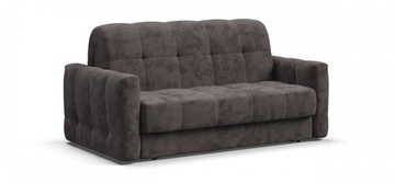 Диван Босс Слип 140(160) велюр Алькантара серый