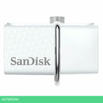 USB Flash-накопитель SanDisk Ultra Dual Drive M3.0 128GB черный/серый (SDDD3-128G-G46)