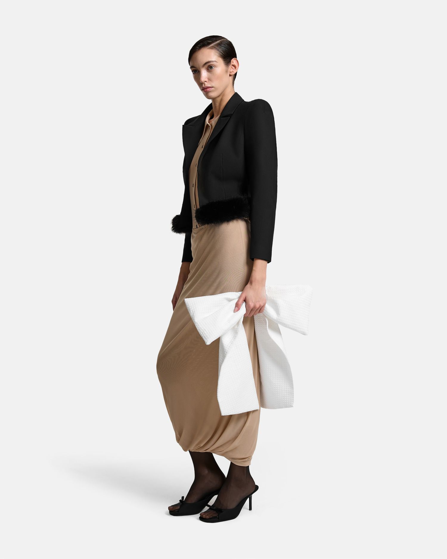 ЮБКА TWISTED ИЗ СЕТКИ