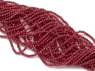 Фианиты 2мм, огранка (нить бусин)