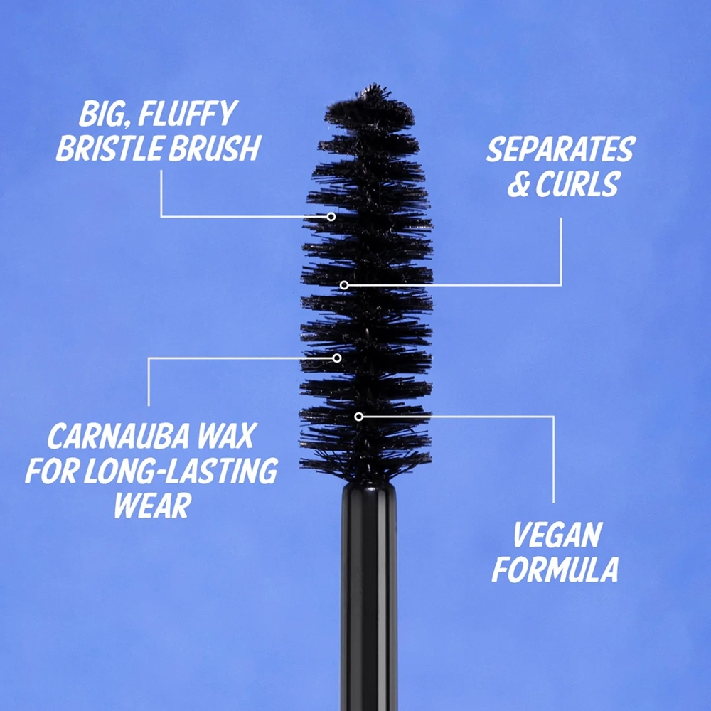 theBalm Big Fan Maximizing Mascara - Тушь для придания объема и эффекта густых ресниц, 8,2 ml