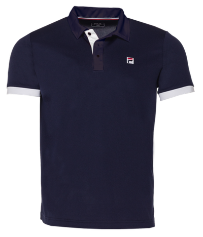 Мужское теннисное поло Fila Polo Markus M - peacoat blue