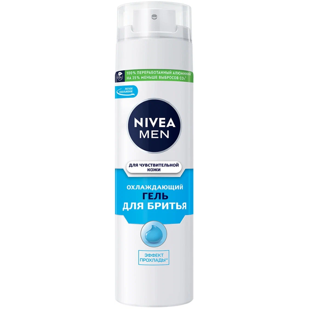 Гель для бритья Nivea Men Охлаждающий 200 мл