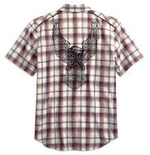 Рубашка Men's Upright Eagle Plaid Harley-Davidson