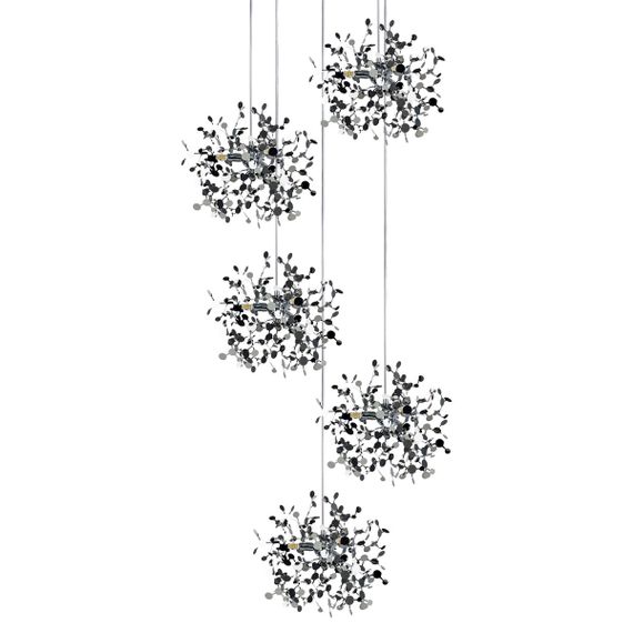 Комплект с подвесной люстрой Lightstar Extra (721134-5+572154-1) L5PR721134