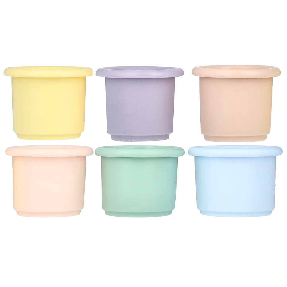 Green Sprouts, Sprout Ware®, стаканы, от 6 месяцев, разноцветные, 6 стаканов