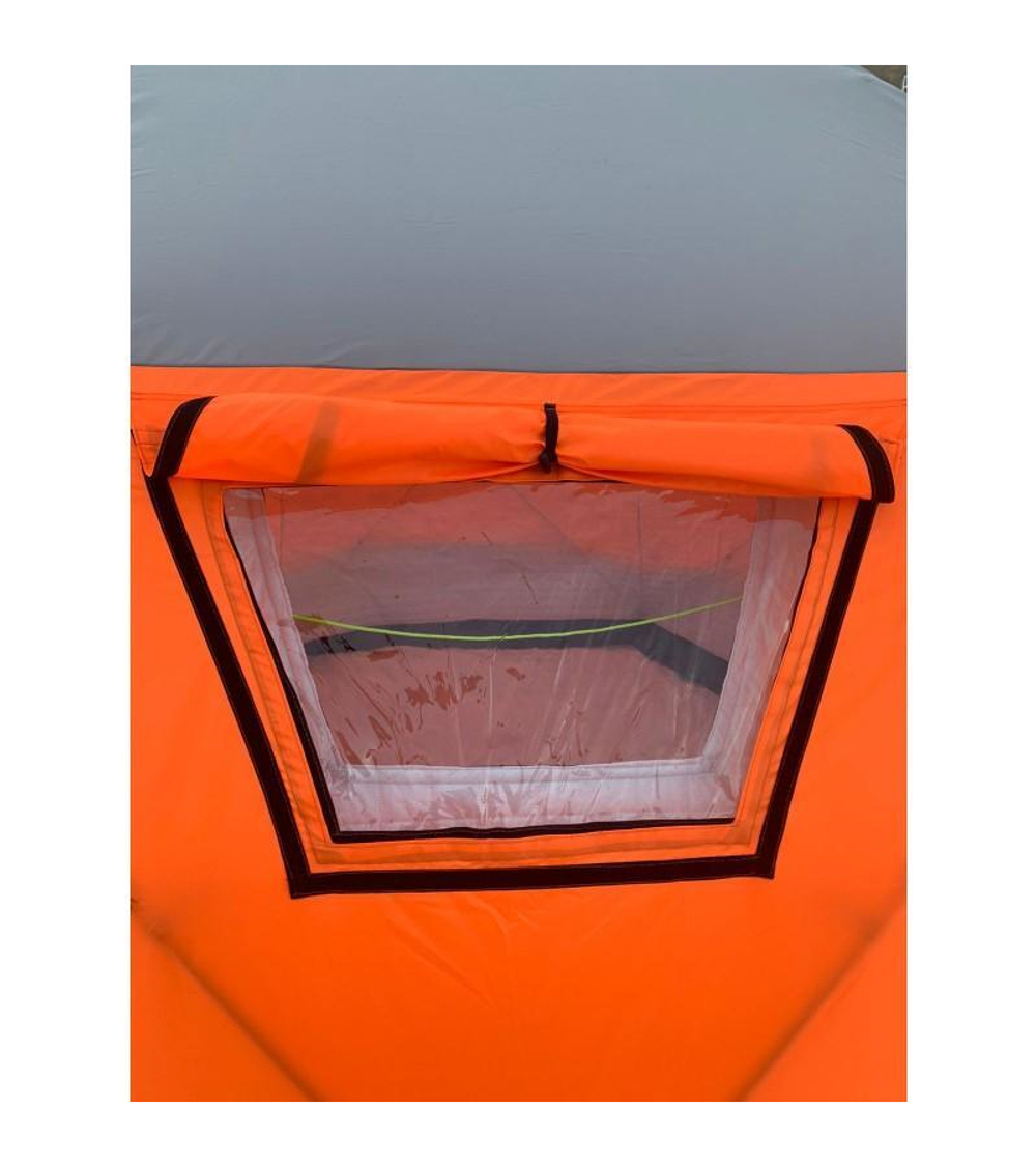 Утеплённая четырехслойная палатка-куб для зимней рыбалки MirCamping 4x4