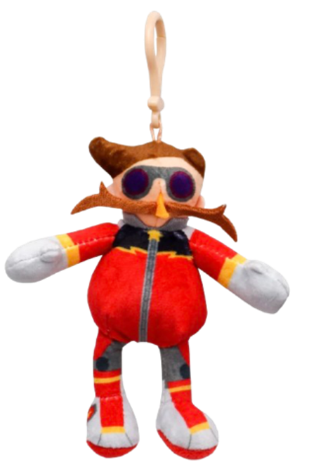 Мягкая игрушка-брелок Sonic Prime Sonic the Hedgehog Доктор Эггман