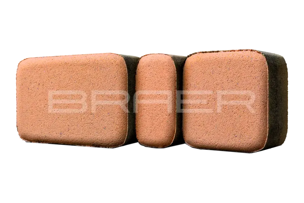 Тротуарная плитка Braer Классико, Янтарный, 60 мм