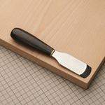 Нож прямой с закругленным лезвием для шерфовки и раскроя