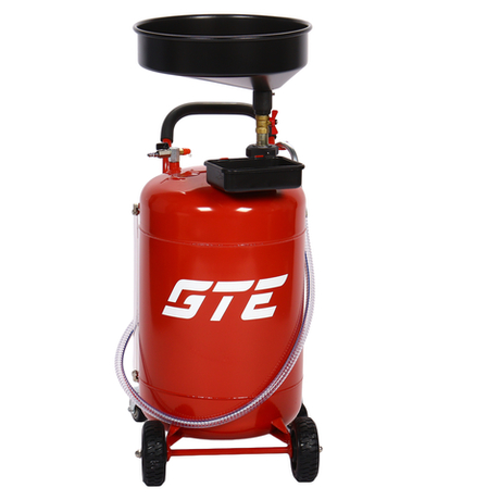 Установка для замены масла 70л с сливной воронкой GTE