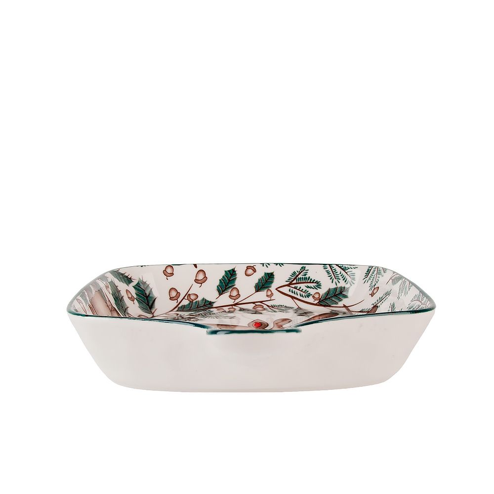 Блюдо "Kawaii Forest.Deer" 22*16*3см. (min 9) (фарфор) (транспортная упаковка)