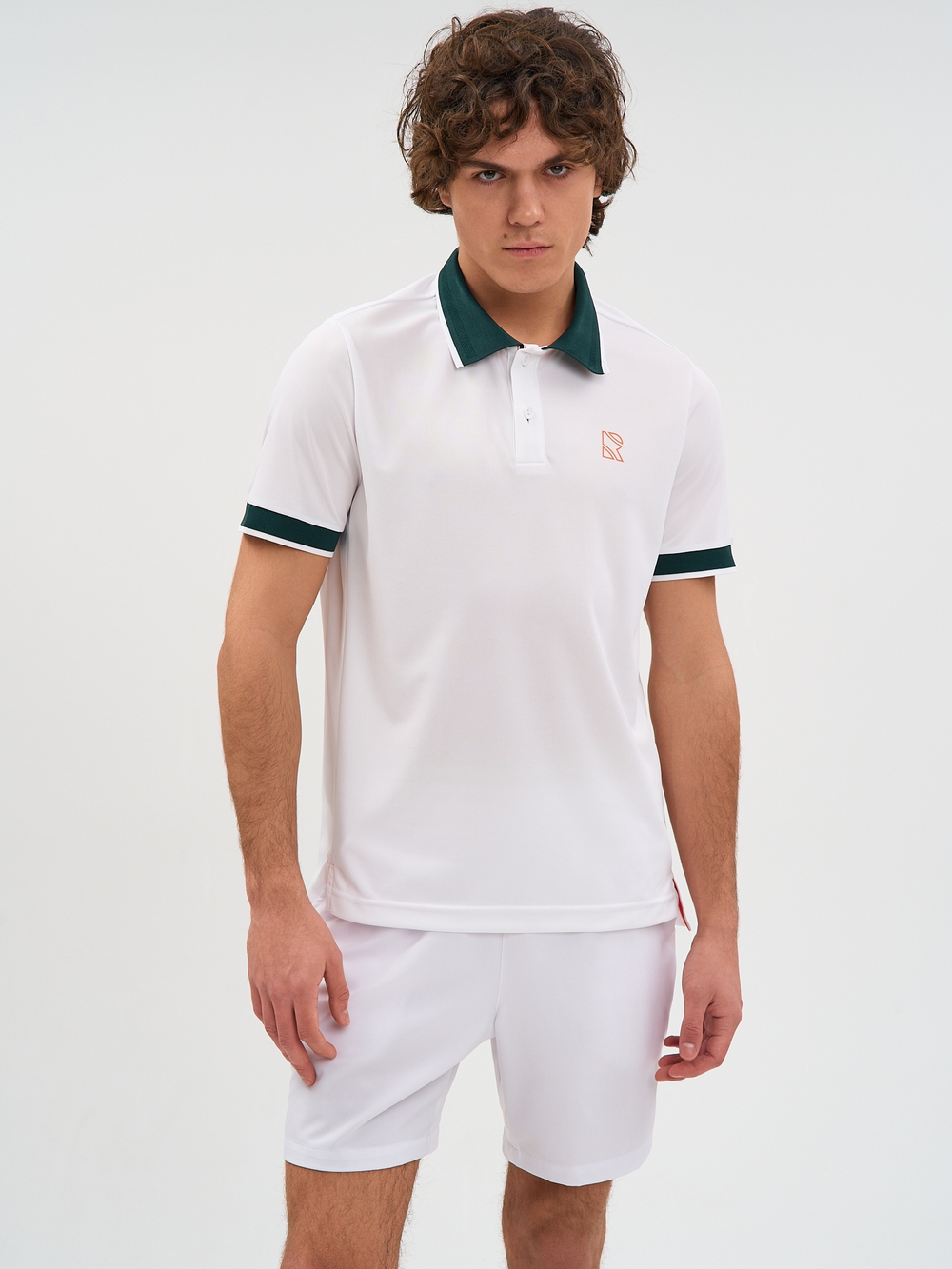Поло мужское Deporte, White