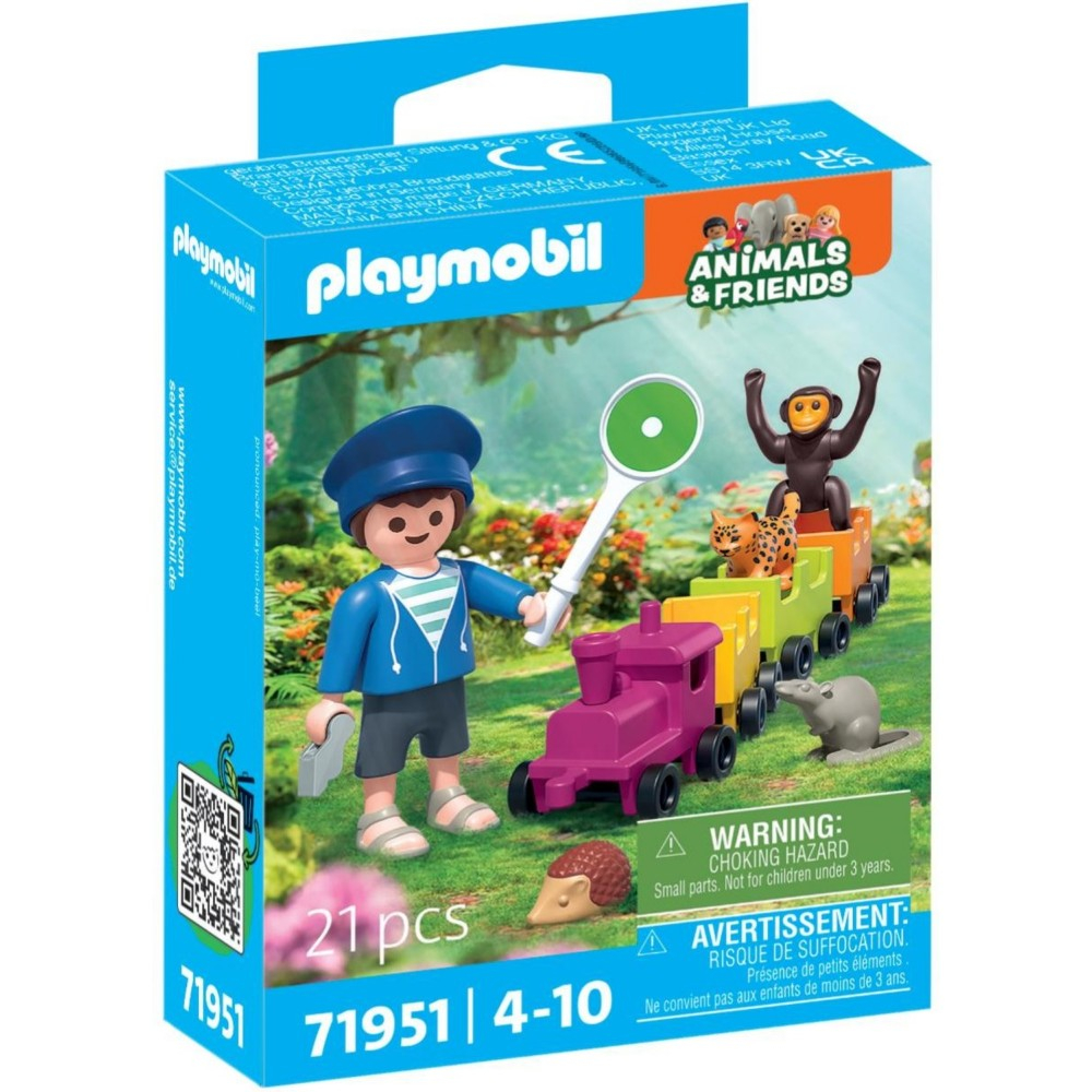 Playmobil - Animals & Friends - Поездка на поезде 71951