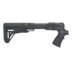 Приклад складной Mossberg 500/590, Maverick 88, DLG Tactical. Черный