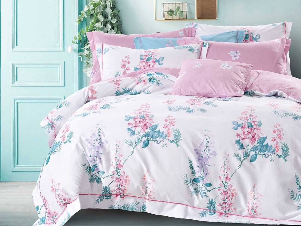 Постельное белье 2 спальное евро Asabella 1362-6