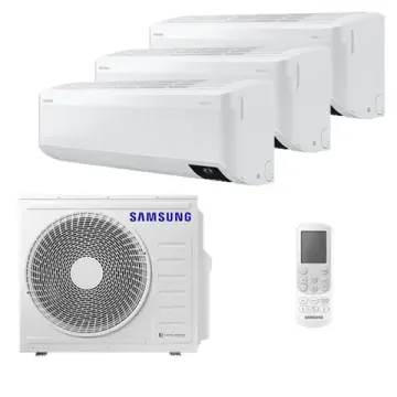 Мультисплит система на 3 комнаты Samsung AJ020TNAPKH/EA x 3 / AJ068TXJ3KH/EA