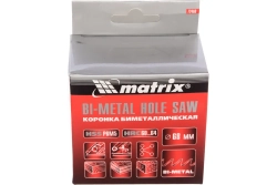 Коронка BIMETAL, 68 мм// Matrix