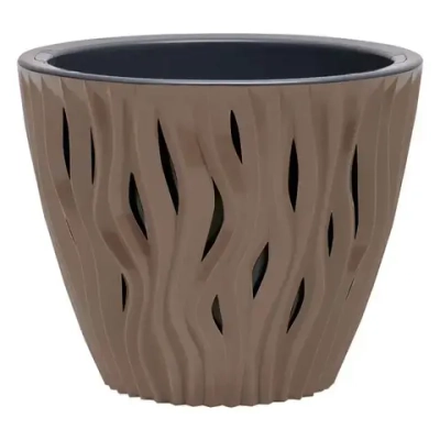 Кашпо "Вдохновение" (3 л.) Цв. Мокачино (Арт. КШ-9674)