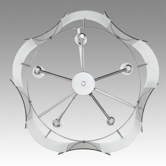 6594/5 MODERNI LN25 148 хром/тонированное стекло, металл/стекло Люстра подвесная E14 5*40W 220V DANDY