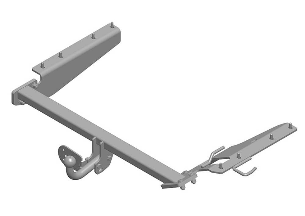 Фаркоп для Honda CR-V 2007-2012 Тип шара: A. Нагрузки: 1500/75 кг, HN 04