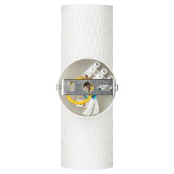 Декоративная подсветка ЭРА WL46 WH MR16 GU10 12Вт белый IP20 для интерьера стен фасадов зданий | Фасадная декоративная подсветка