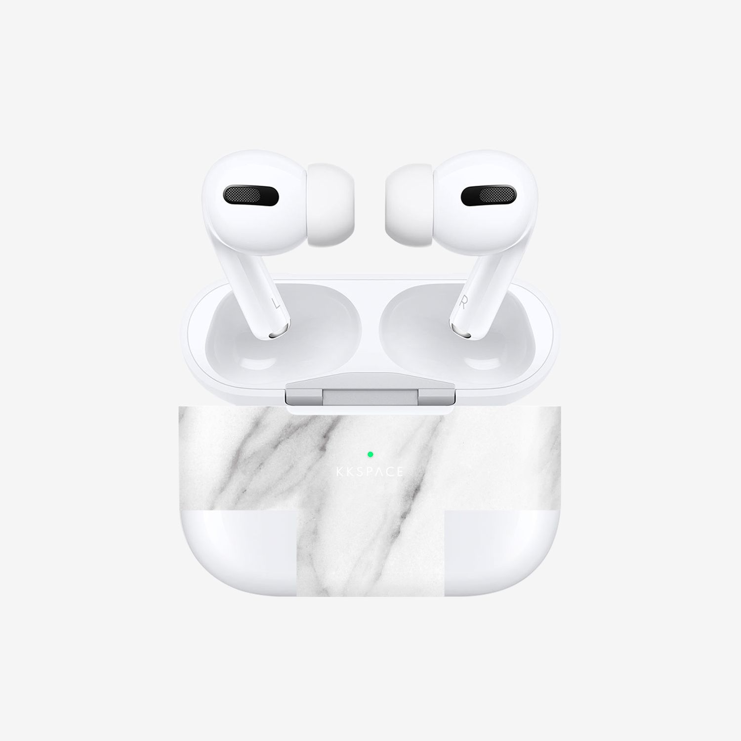 Виниловая наклейка MARBLE MILK для AirPods