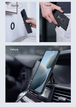 Чехол усиленный от Nillkin c встроенным круглым магнитом для Xiaomi Poco F6 Pro, серия Super Frosted Shield Pro Magnetic Case