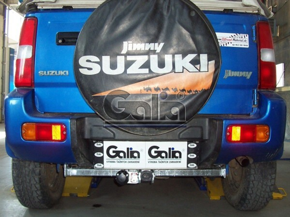 Фаркоп оцинкованный Galia S050A для Suzuki Jimny 1998-2018(паспорт и сертификат в комплекте)(без электрики)
