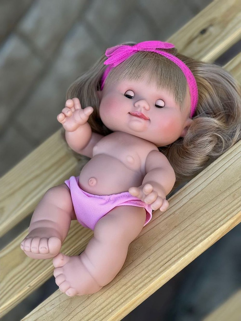 Пупс Nines 26см PEPOTE с закрывающими глазками (N804C1)