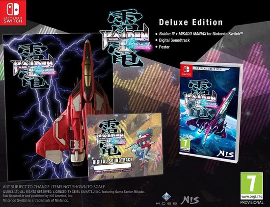 Raiden III x Mikado Maniax - Deluxe Edition [Nintendo Switch, английская версия]