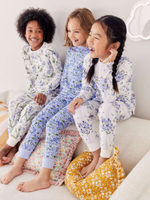 Пижама для девочки Next N39-301, 3 шт., Белый, Голубой