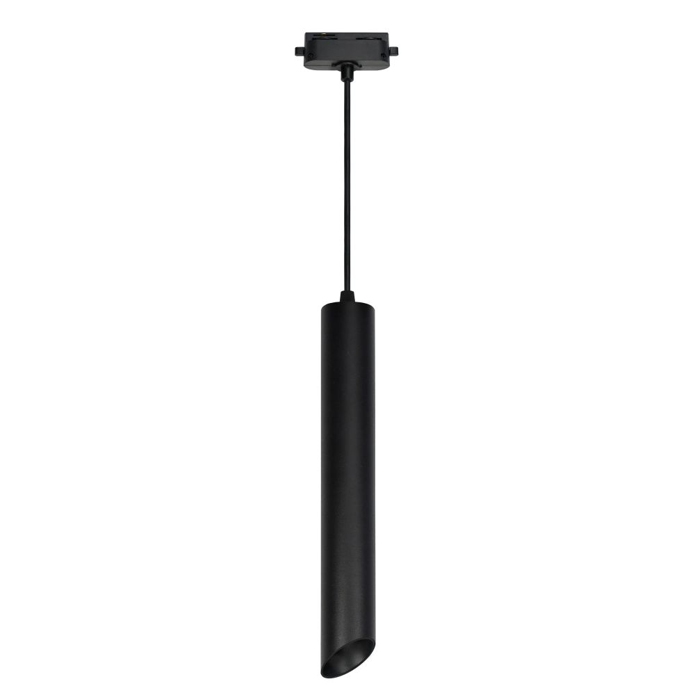 ULB-Q311 12W-4000K BLACK Светильник-прожектор светодиодный трековый. Подвесной. 1000 Лм. Белый свет 4000К. Корпус черный. ТМ Volpe