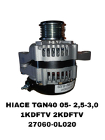 Генератор HIACE TGN40.05-. 1KDFTV, 2KDFTV