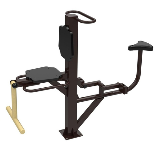 Уличный тренажер №29, "Велосипед + флекс", 1580*520*1310 мм.