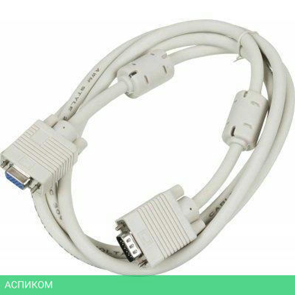 Кабель Buro CAB015S-06 1.8м серый